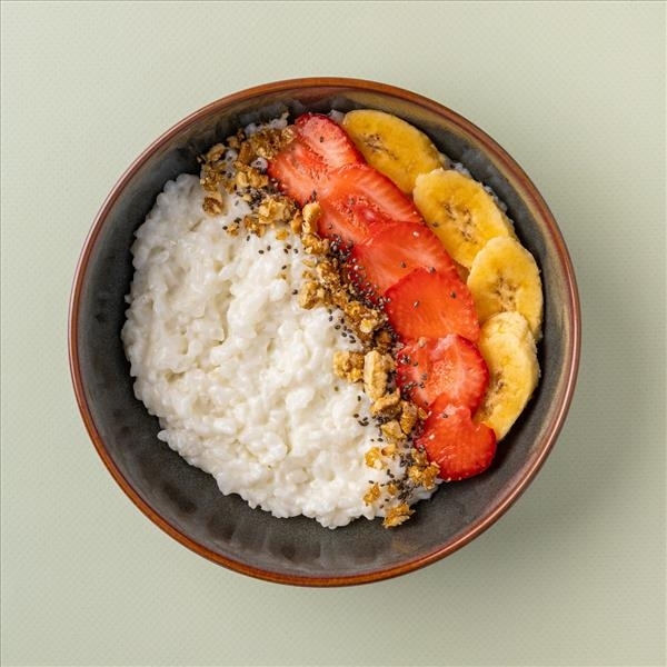 Каша овсяная с фруктами