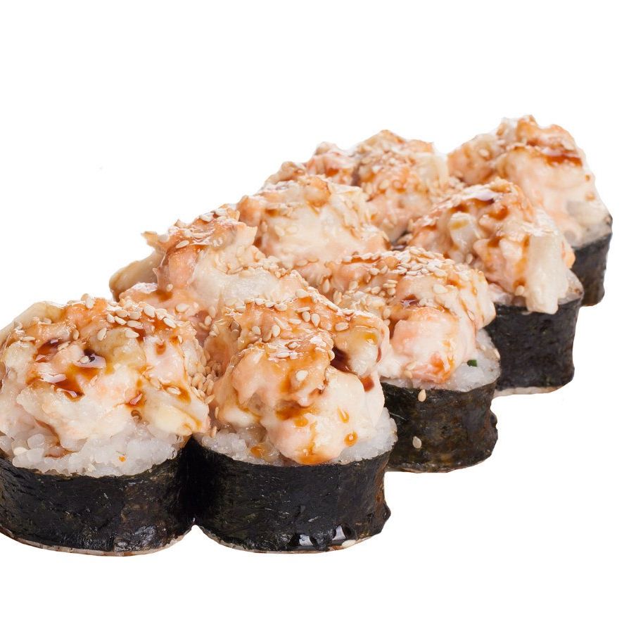 Лосось с окунем