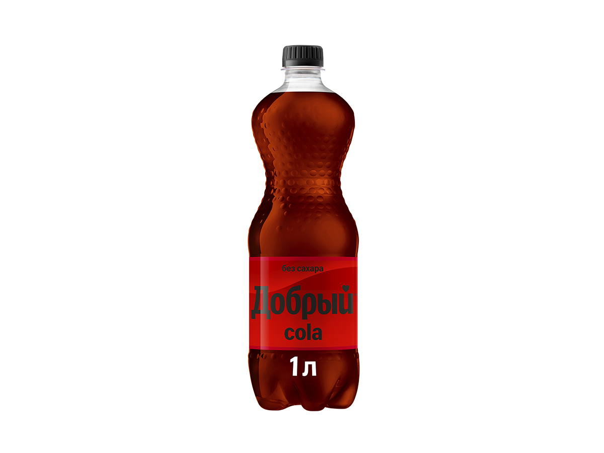 Добрый Кола без сахара 1л