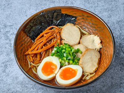 Рамен с курицей