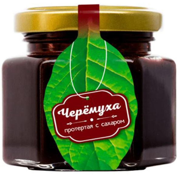  ЧЕРЁМУХА ПРОТЁРТАЯ С САХАРОМ 