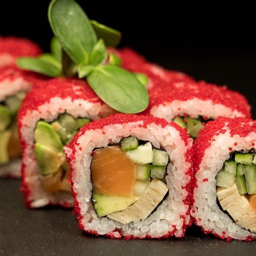 Калифорния с лососем