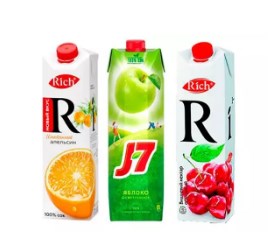 Сок в ассортименте (1 л)