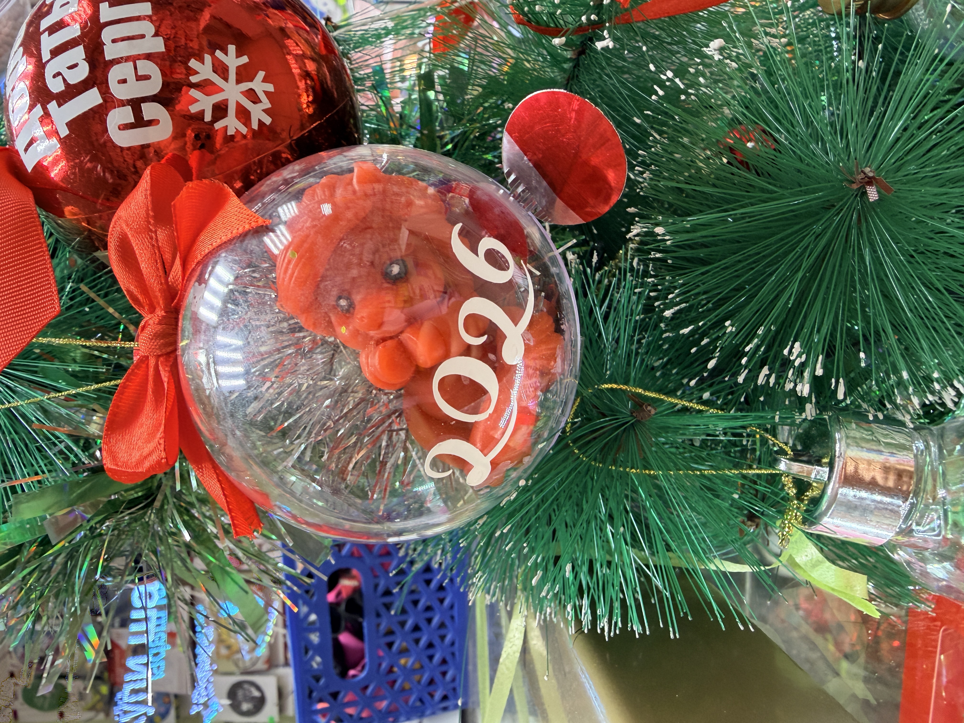 Ёлочная игрушка с мыльной лошадкой 