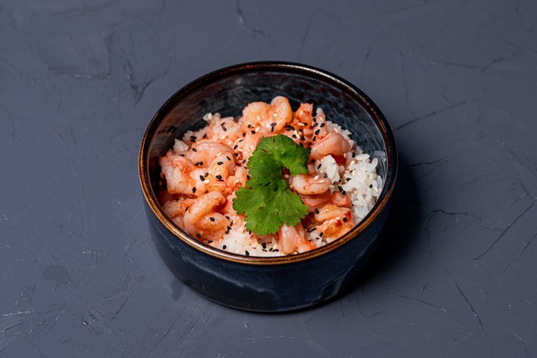 Тигровые креветки в сладком чили