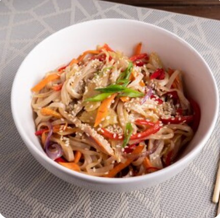 Wok с курицей