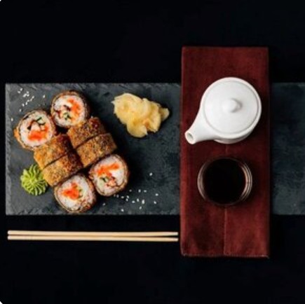 Темпура с лососем