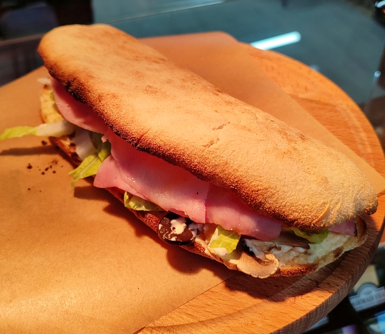  Ветчина и грибы