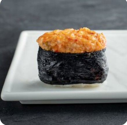 Суши запеченные спайси с креветкой