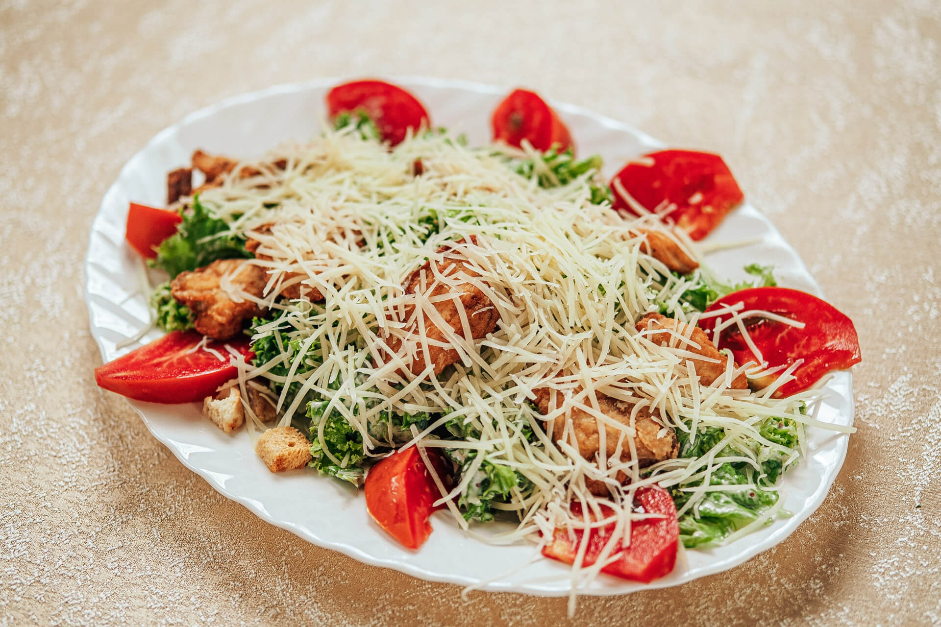 Цезарь с курицей