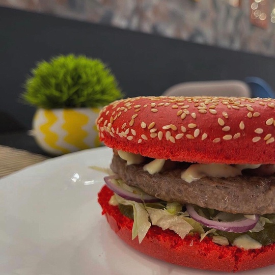 Red burger