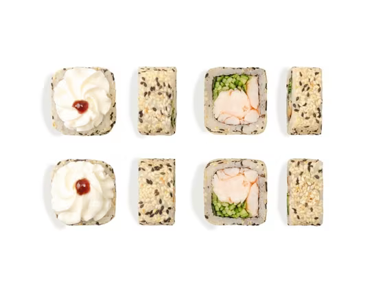 Ролл Карибы с креветкой