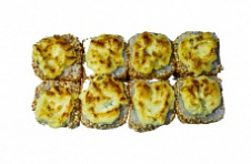 Запеченные роллы С жаренным лососем