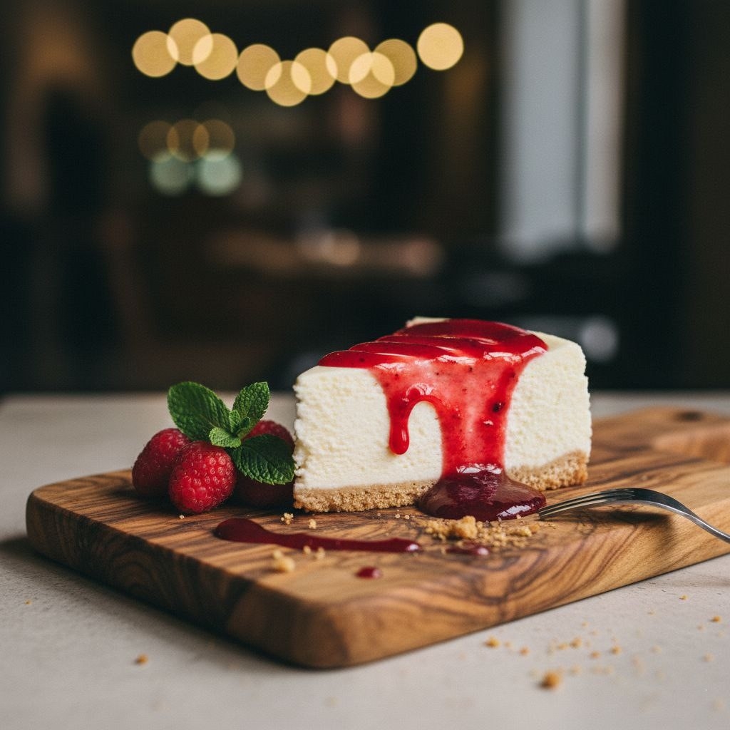 Чизкейк Малиновый