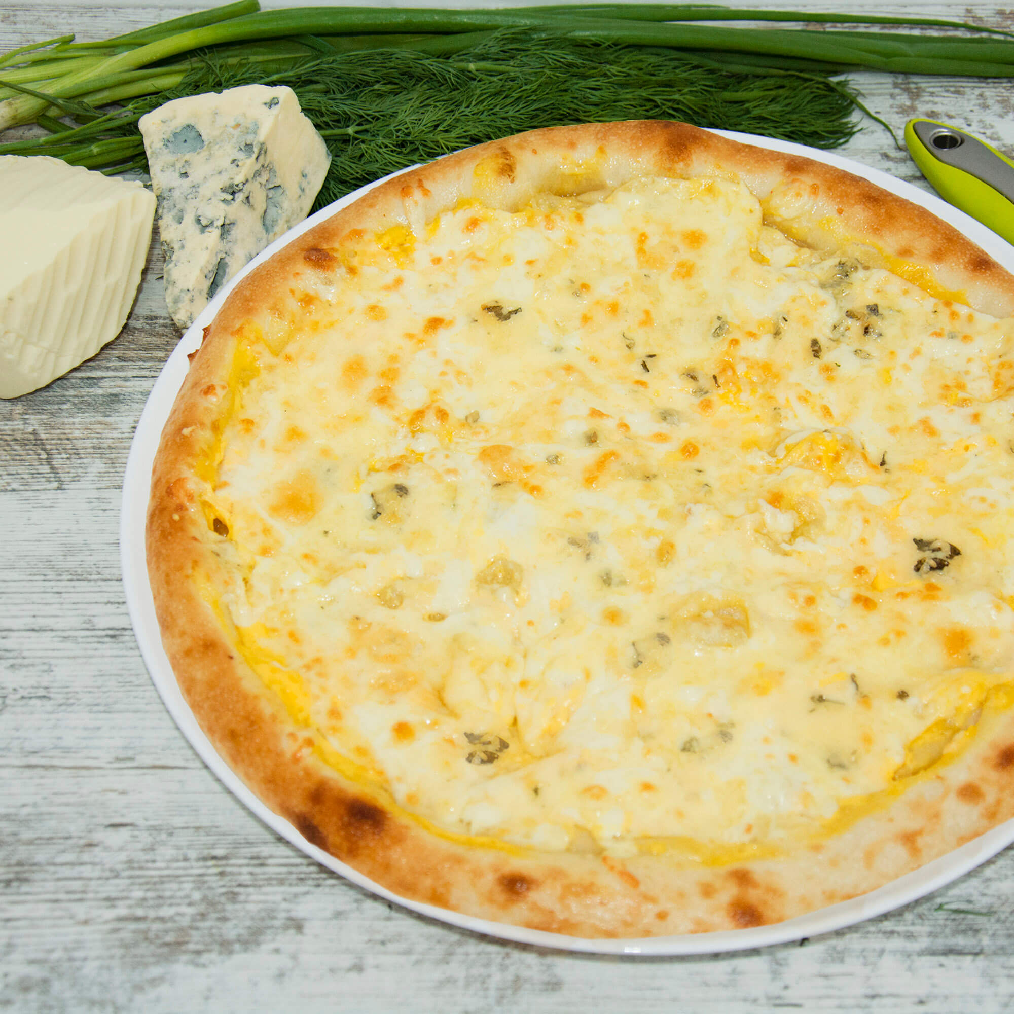 Пицца Четыре сыра 540гр.