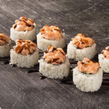 Тартар с лососем