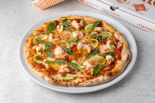 Пицца Гамберетти, 28 см