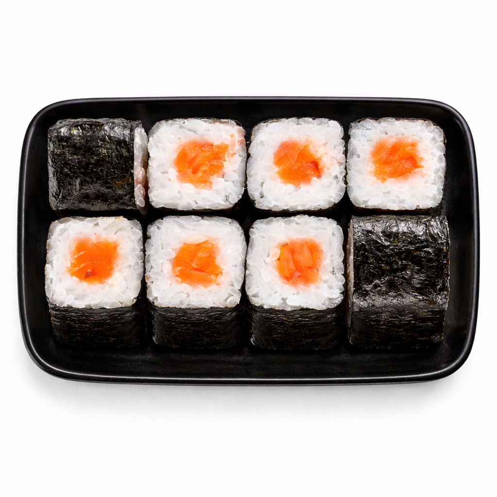 Ролл с лососем