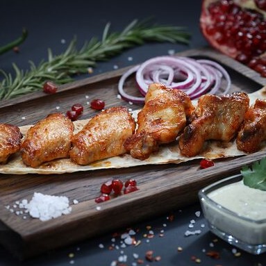 Шашлык из куриных крылышек