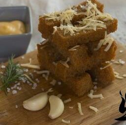 Гренки с перцем
