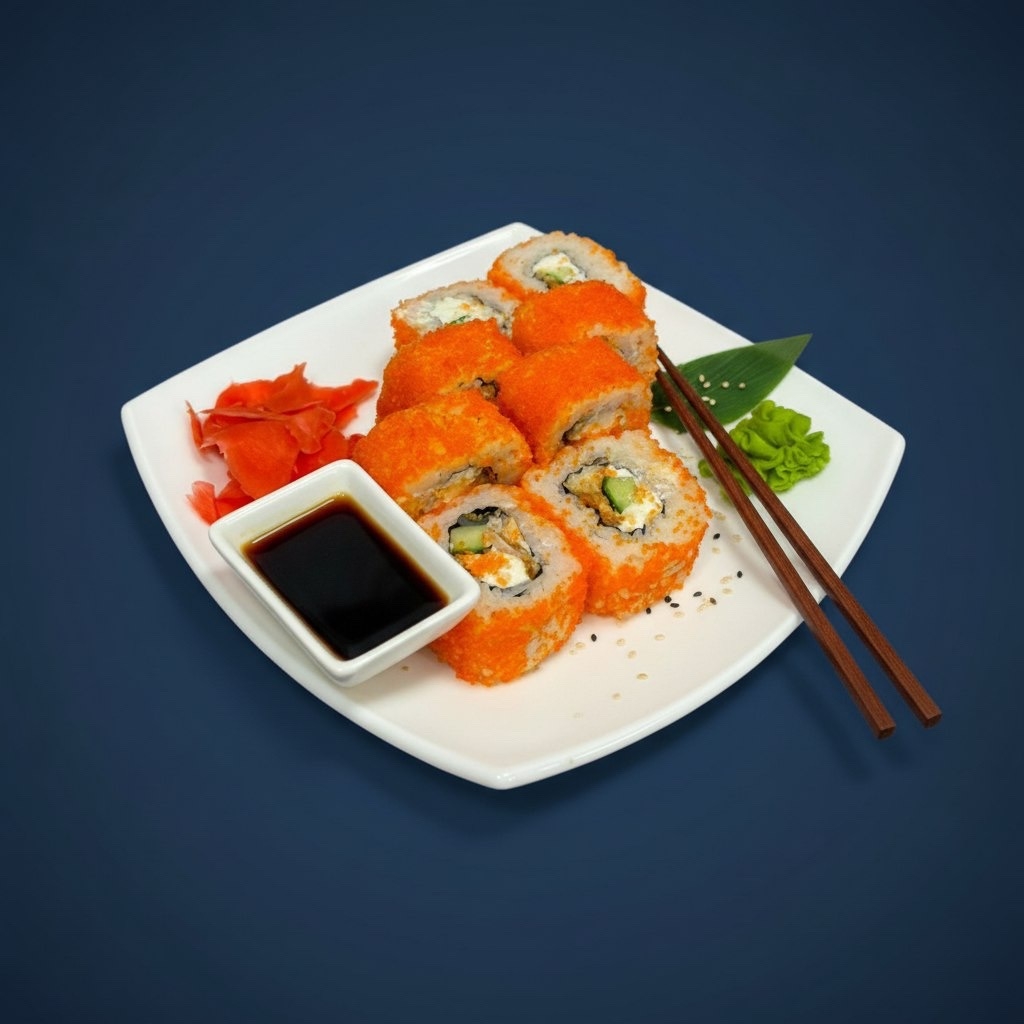 Калифорния с угрем