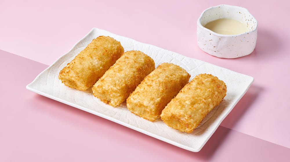 Десерт Тайские блинчики с бананом