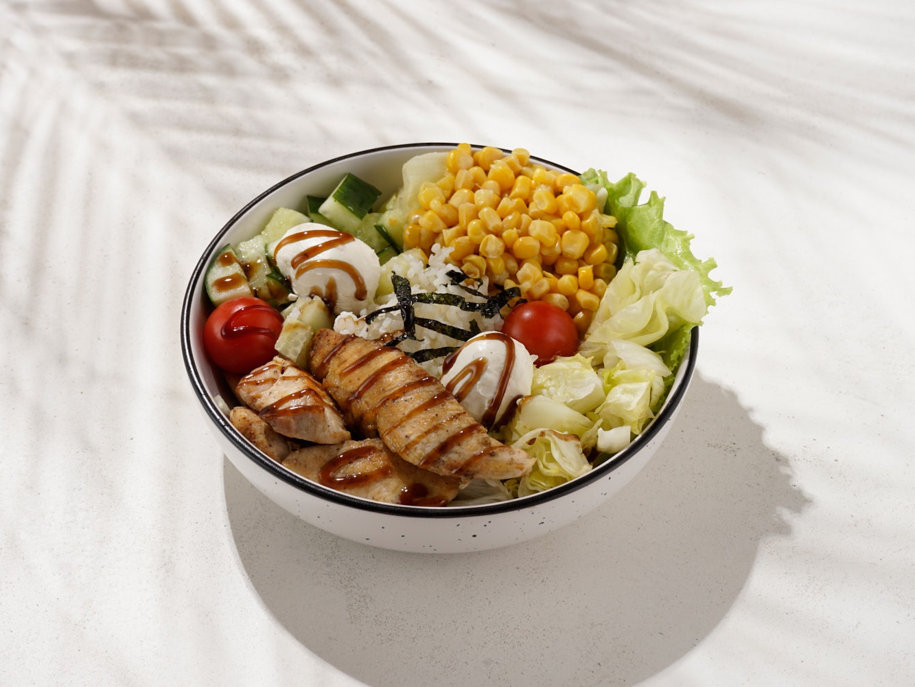 Поке с курицей