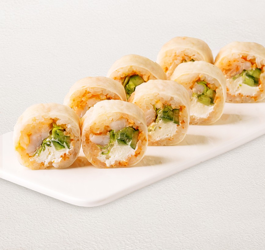 Спринг-ролл с креветкой