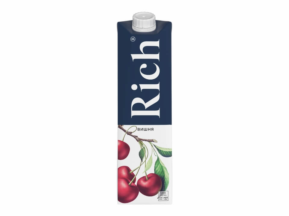 Сок вишневый Rich 1л