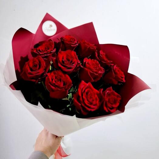 Букет «Роза любви» из премиальных эквадорских роз