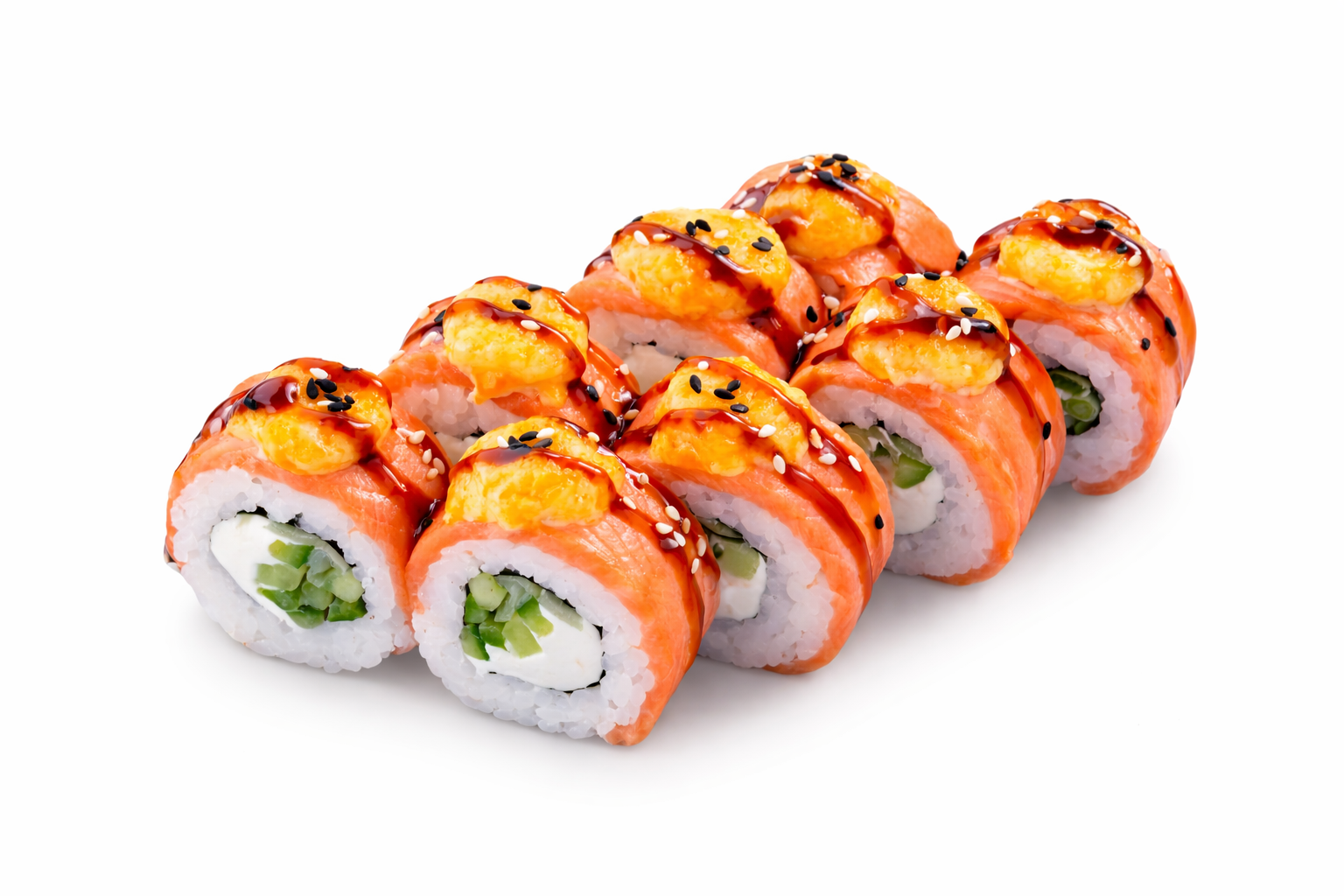 Запеченная филадельфия 8 шт