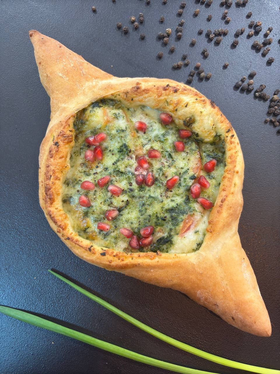 по-Аджарски с сыром и шпинатом