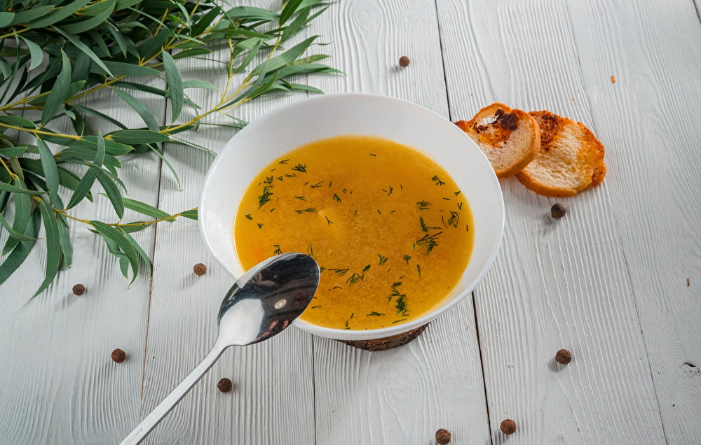 Уха из судака и горбуши