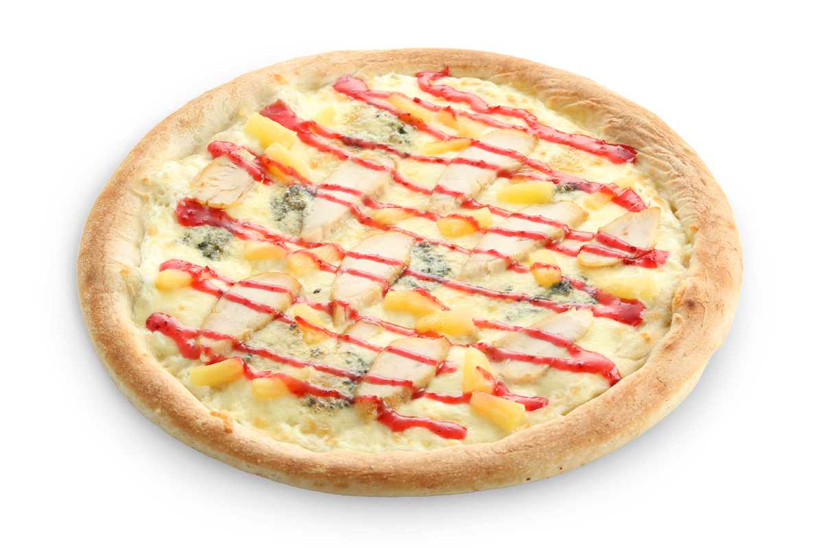 Пицца с брусникой и курицей классическая 25 см