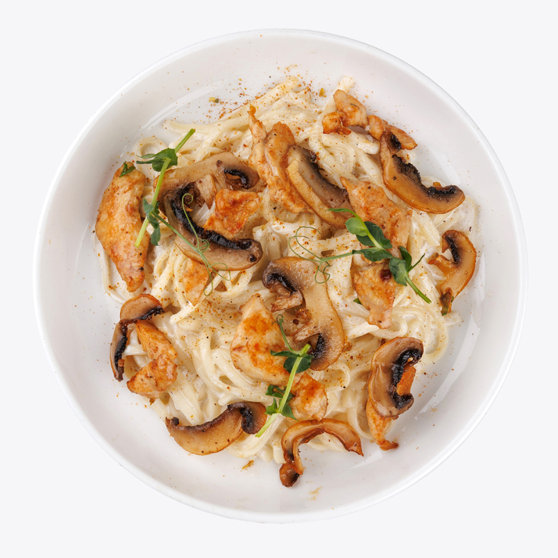 Удон Курочка и Грибы