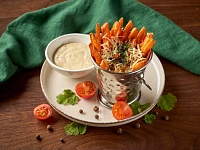 Батат фри с трюфельным соусом