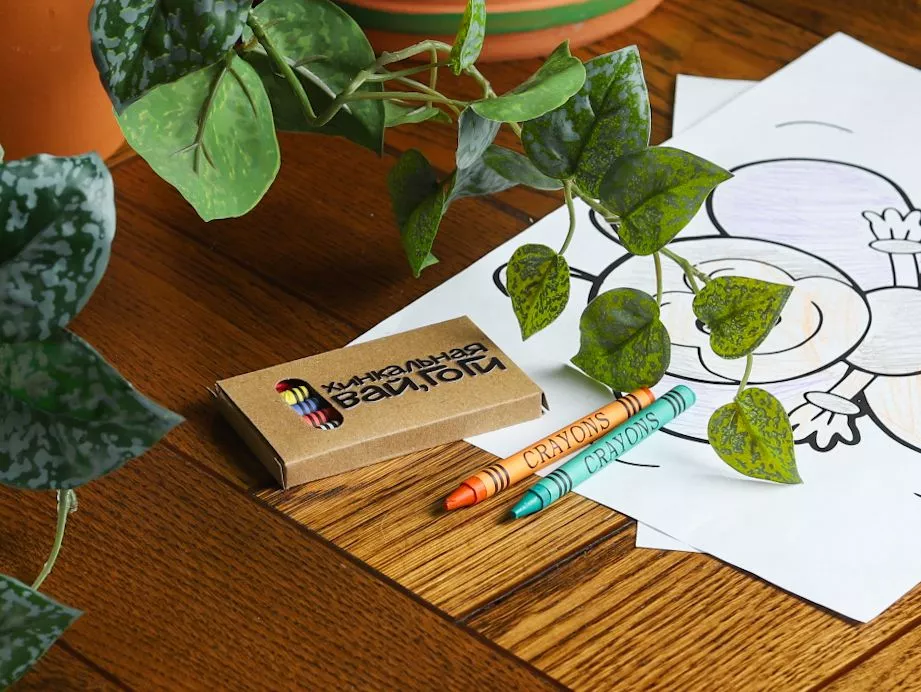 Набор цветных мелков