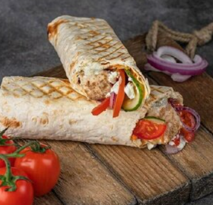 Шаверма Греческая в тонком лаваше