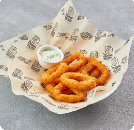Кольца кальмаров фри