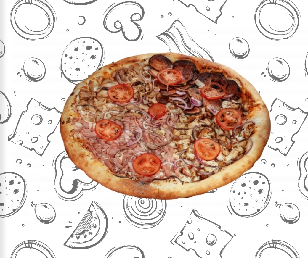 Пицца Четыре сезона 1,8кг ЧП