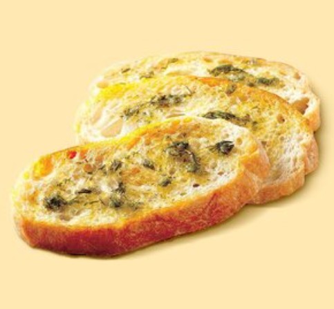 Хлеб с чесночным маслом