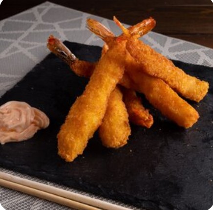 Креветки темпура 6 шт