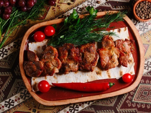 Шашлык из свиной шеи
