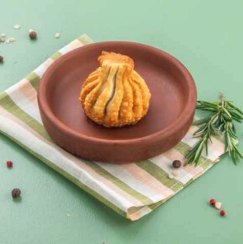 Жареные хинкали с грибами