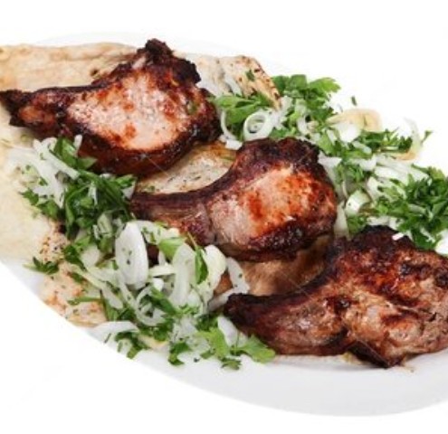 Шашлык из свиной корейки