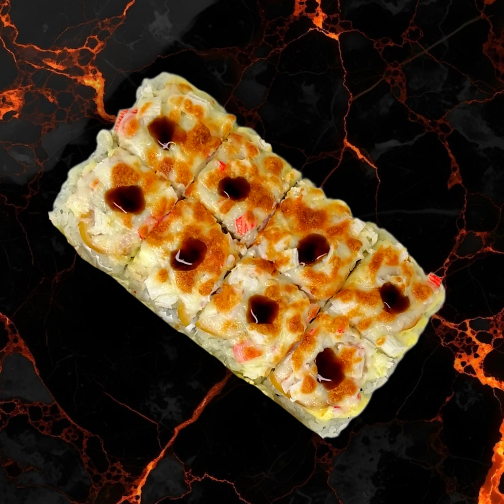 С КОПЧЁНОЙ КУРОЧКОЙ И СНЕЖНЫМ КРАБОМ