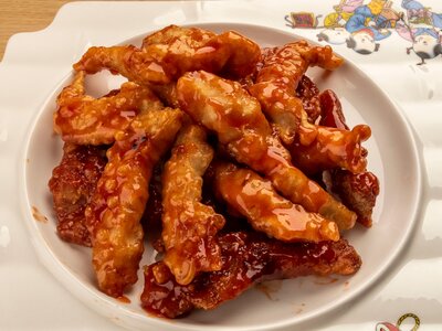 Хрустящая рыба