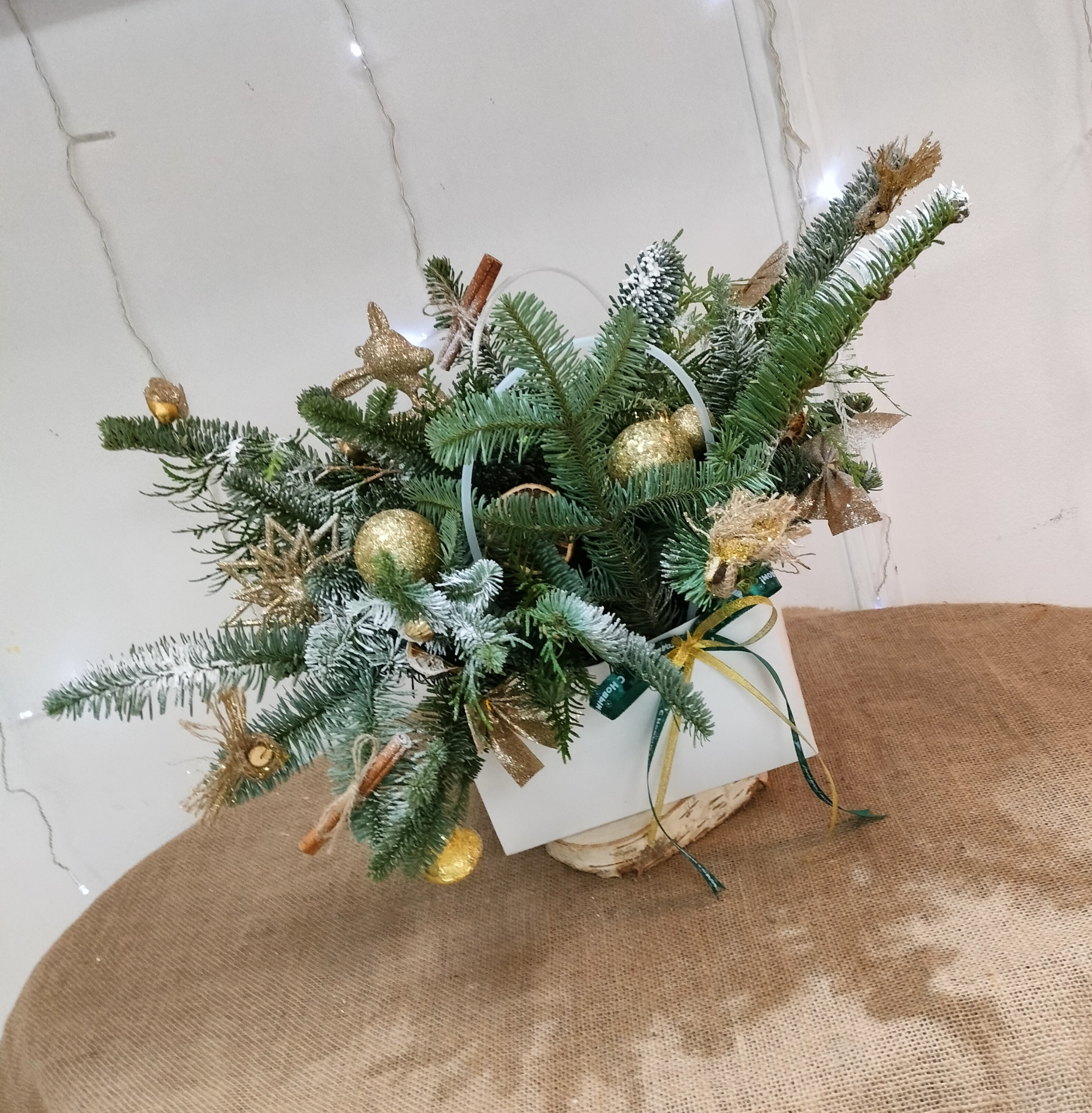 Новогодняя позолота