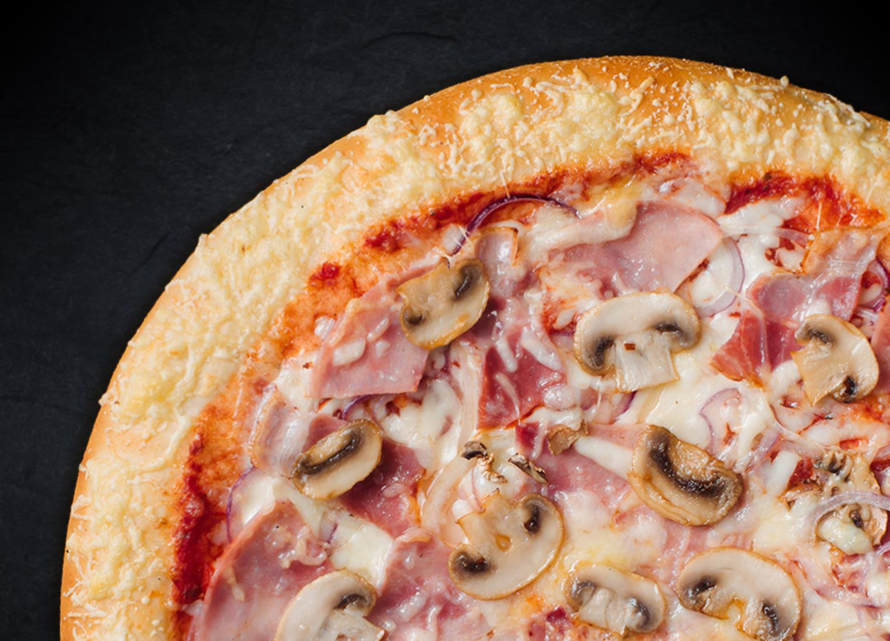 Деревенская 40 см (толстое с сыром)