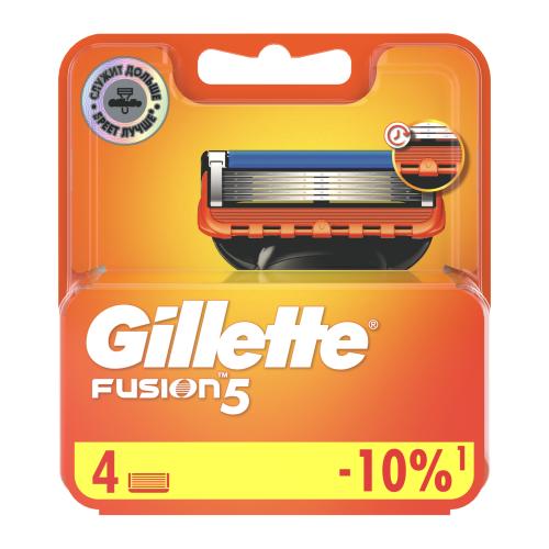 Кассеты для бритья Gillette Fusion 5 4шт